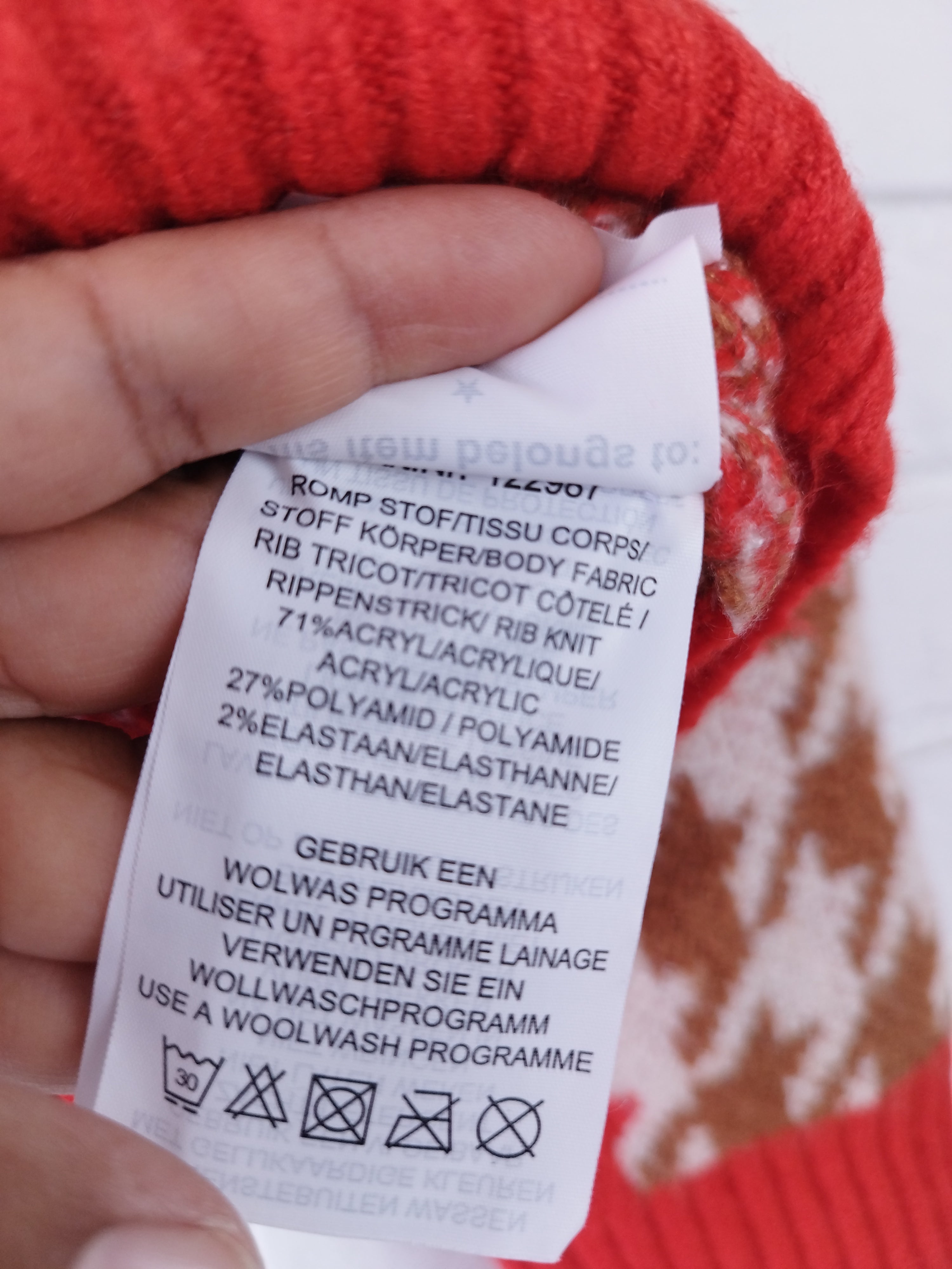 Jersey HAMPTON BAYS Punto Pata de Gallo Vichy Style