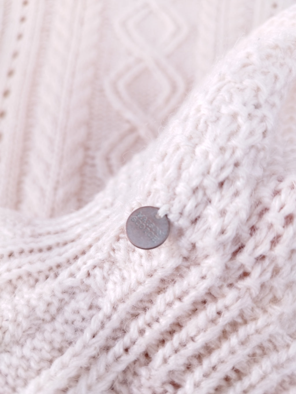 Jersey SCOTCH & SODA Punto Trenzado Jacquard Lana Alpaca