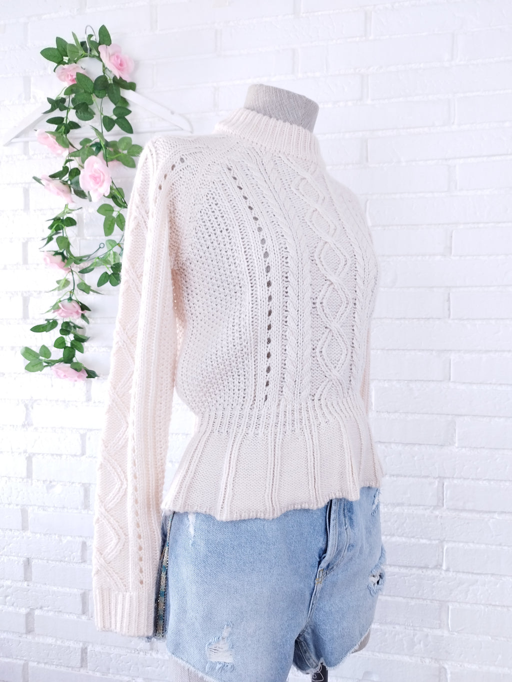 Jersey SCOTCH & SODA Punto Trenzado Jacquard Lana Alpaca