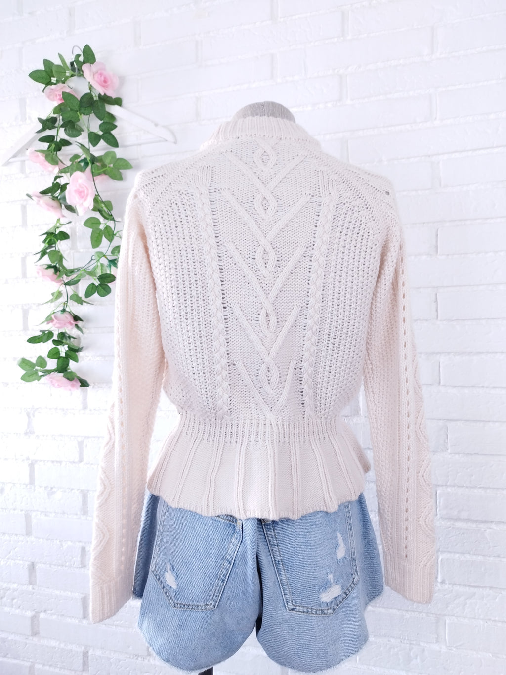 Jersey SCOTCH & SODA Punto Trenzado Jacquard Lana Alpaca