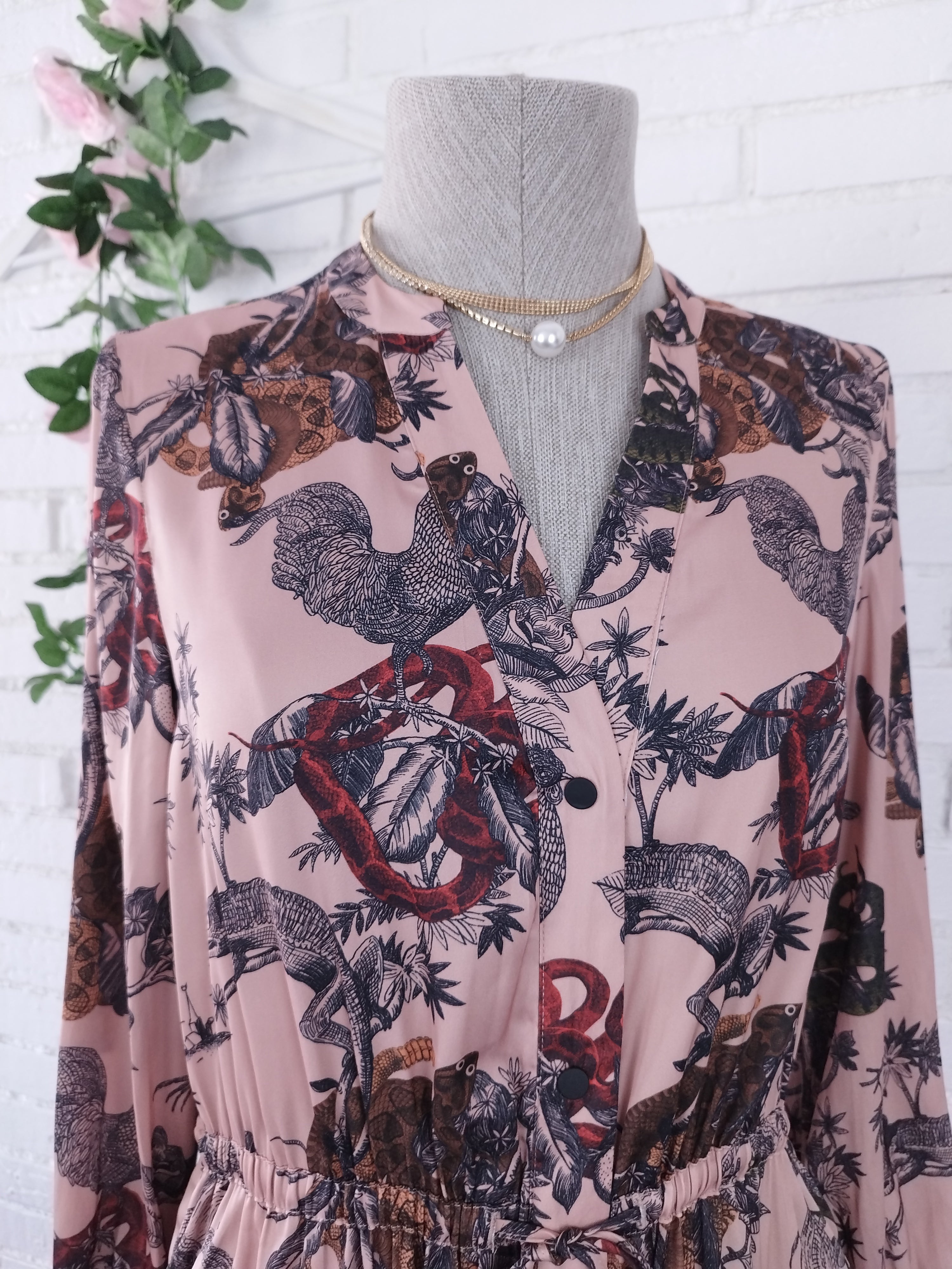 Vestido SCOTCH & SODA Midi Camisero Floral