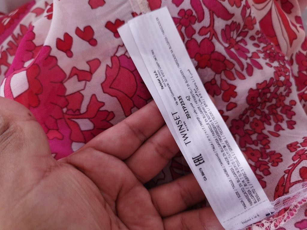 Falda TWINSET Asimétrica larga floral