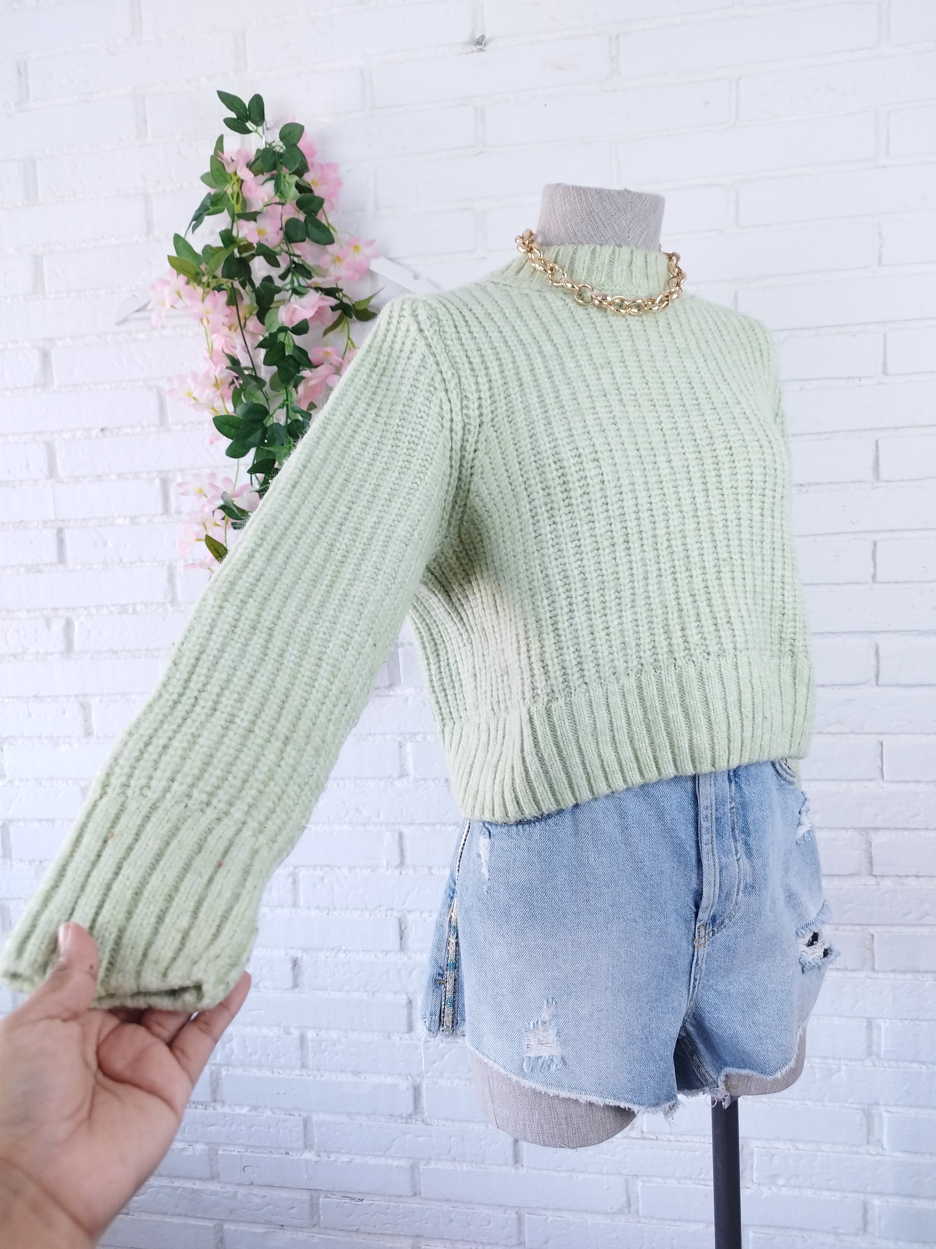 Jersey MASSIMO DUTTI  Canalé Lana Alpaca