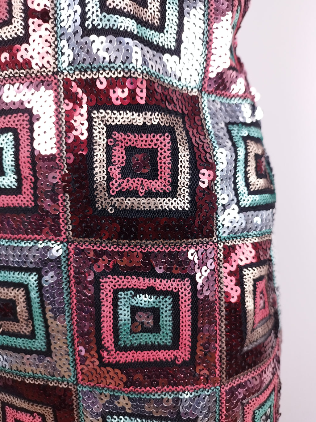 Vestido Corto ZARA Fiesta de Tirantes y Lentejuelas