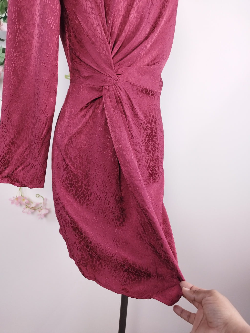 Vestido & OTHER STORIES Fiesta fruncido corto