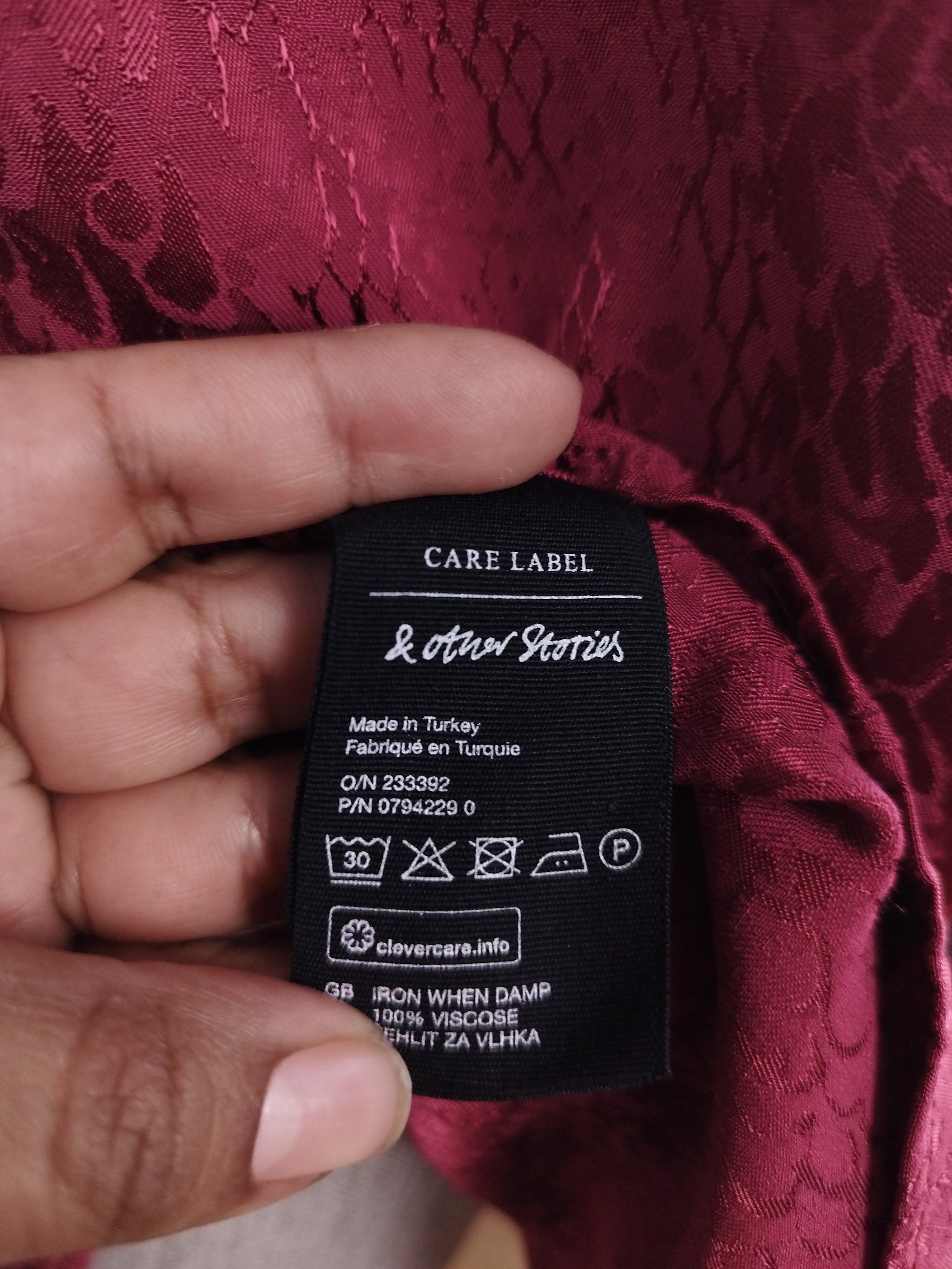 Vestido & OTHER STORIES Fiesta fruncido corto