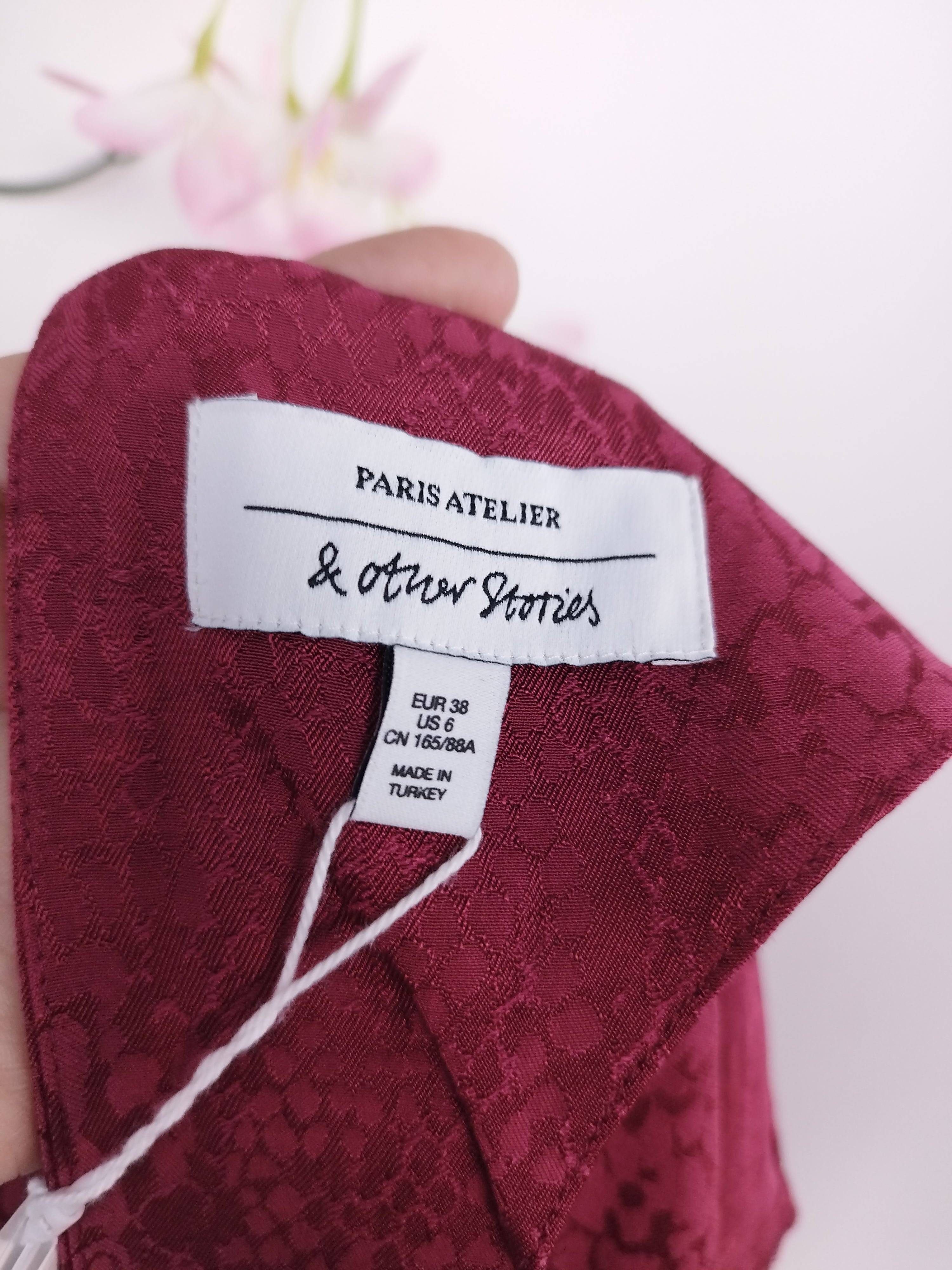 Vestido & OTHER STORIES Fiesta fruncido corto