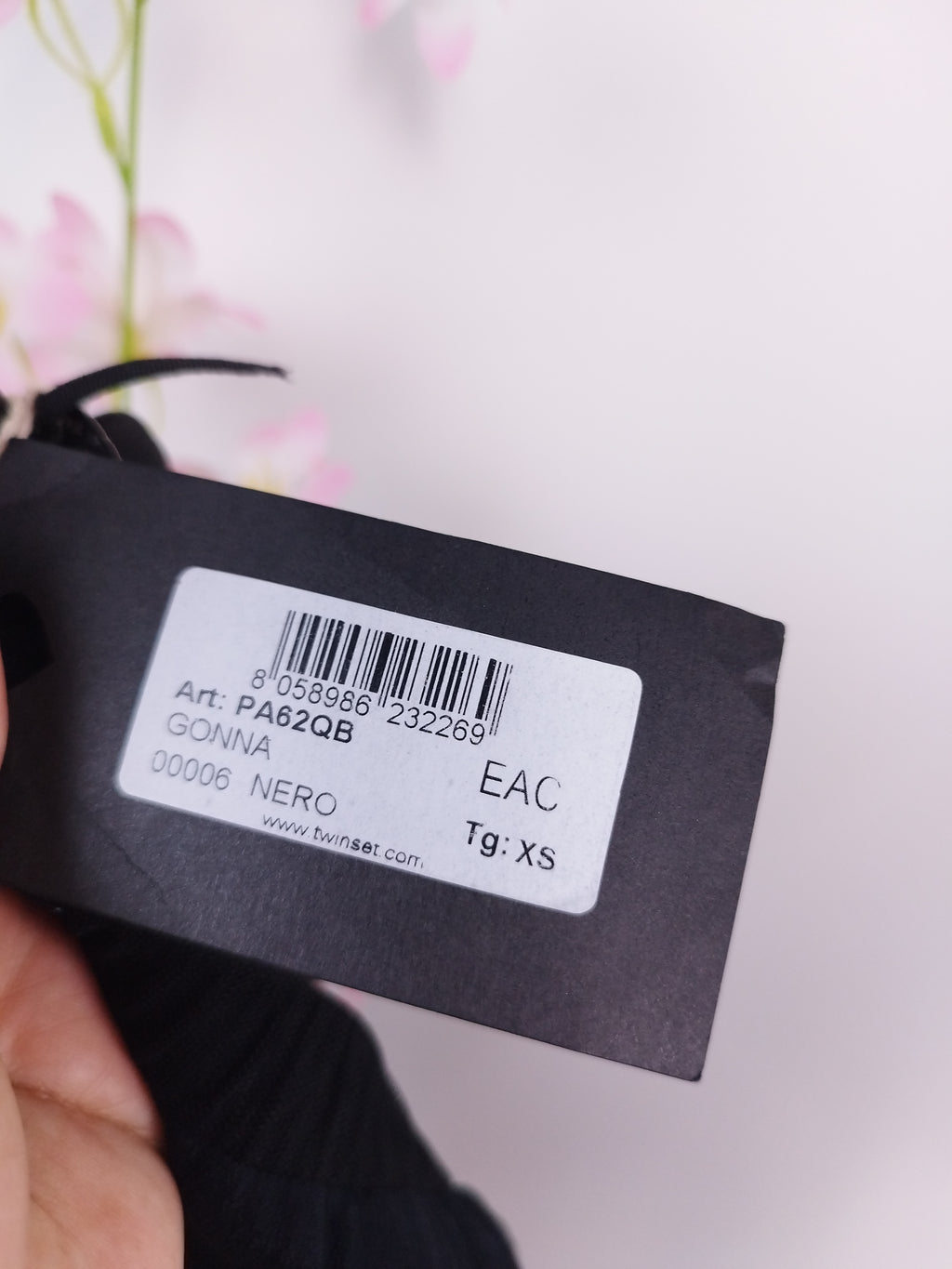 Falda TWIN-SET Fiesta con Lentejuelas