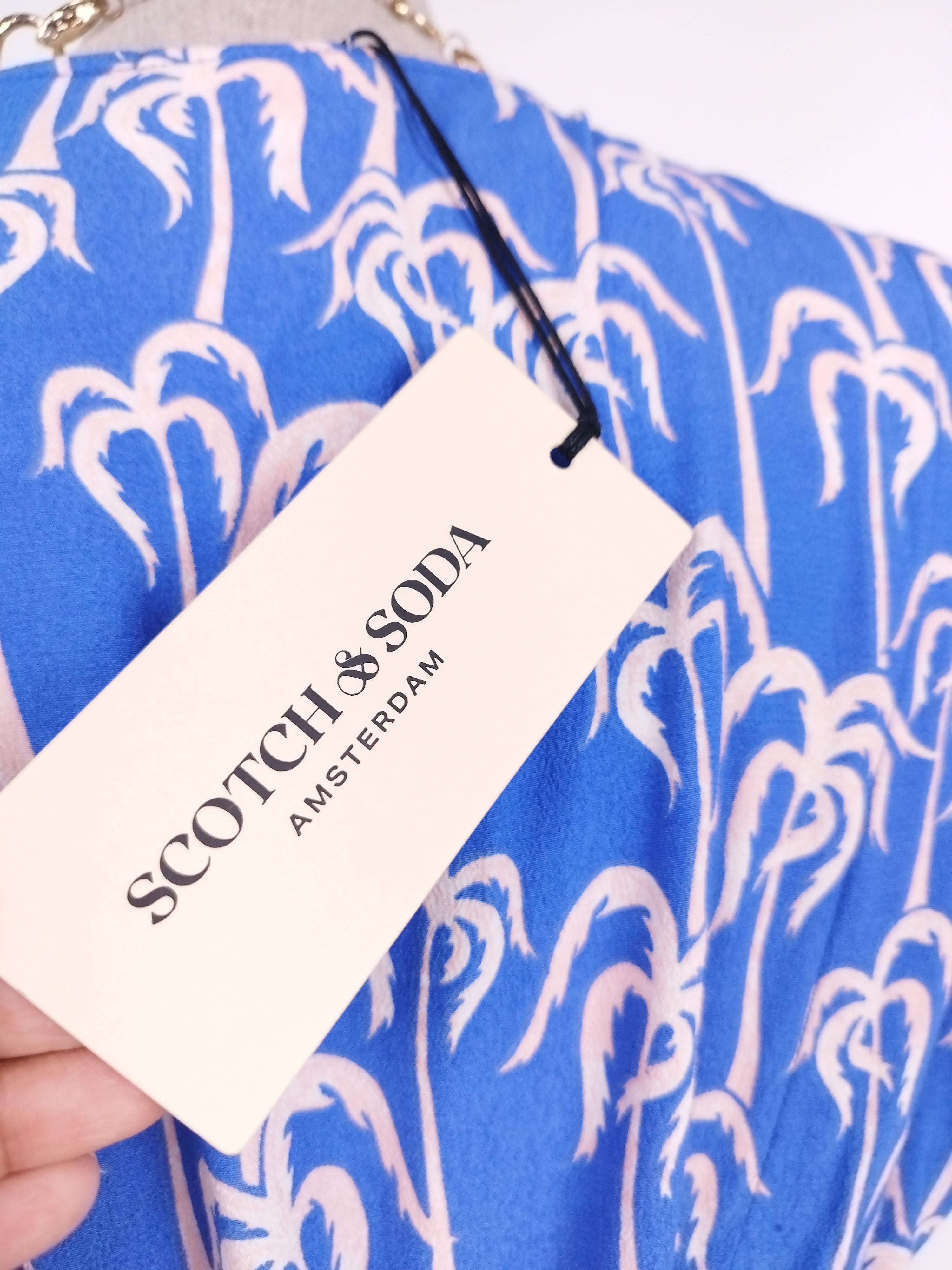 Vestido SCOTCH & SODA Largo Cruzado