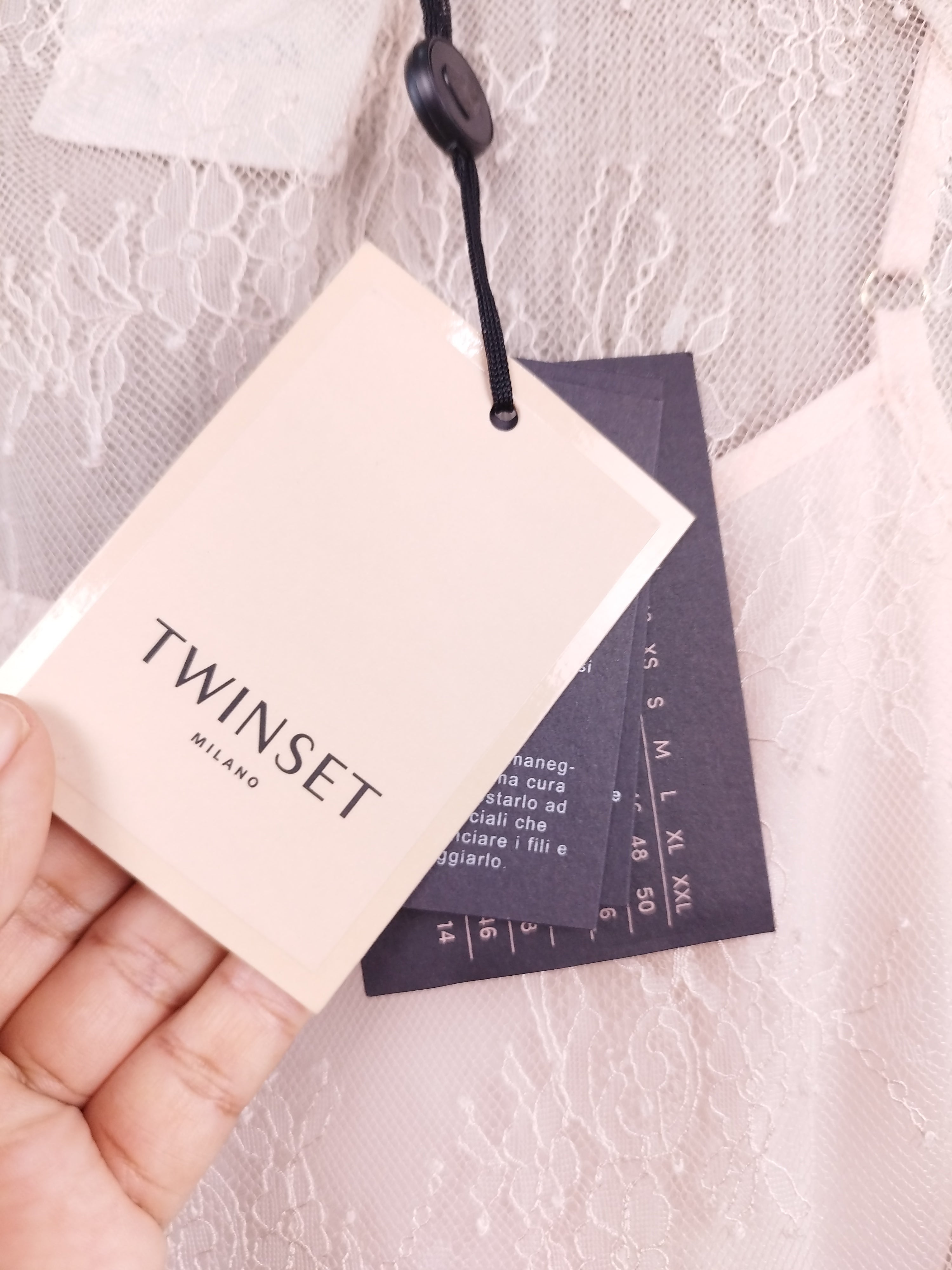 Vestido Twinset Encaje Ibicenco Romántico