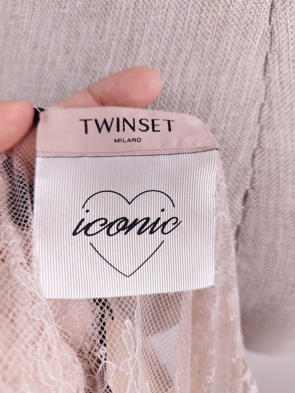 Vestido Twinset Encaje Ibicenco Romántico