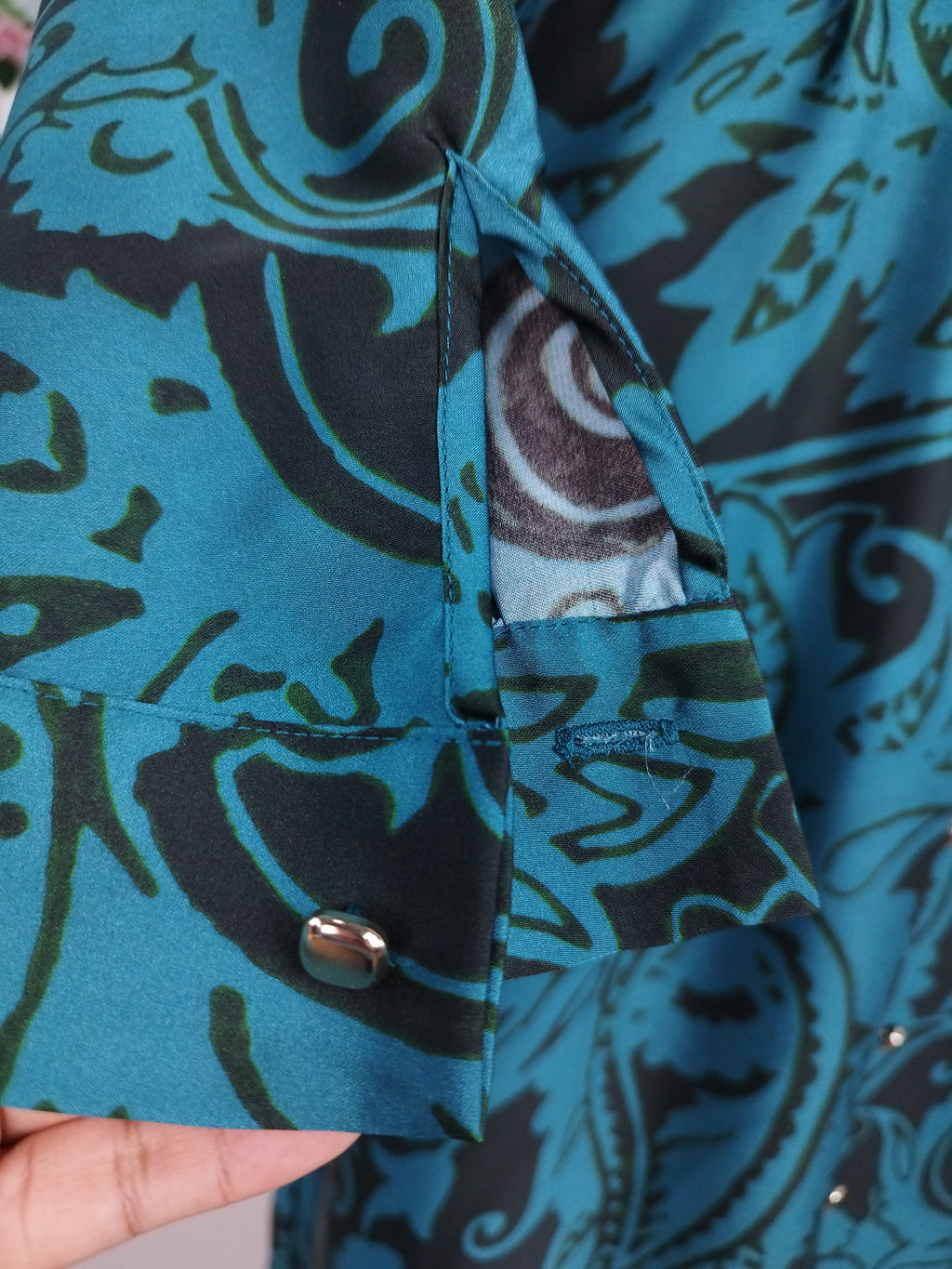 Vestido ZARA Largo Camisero satinado