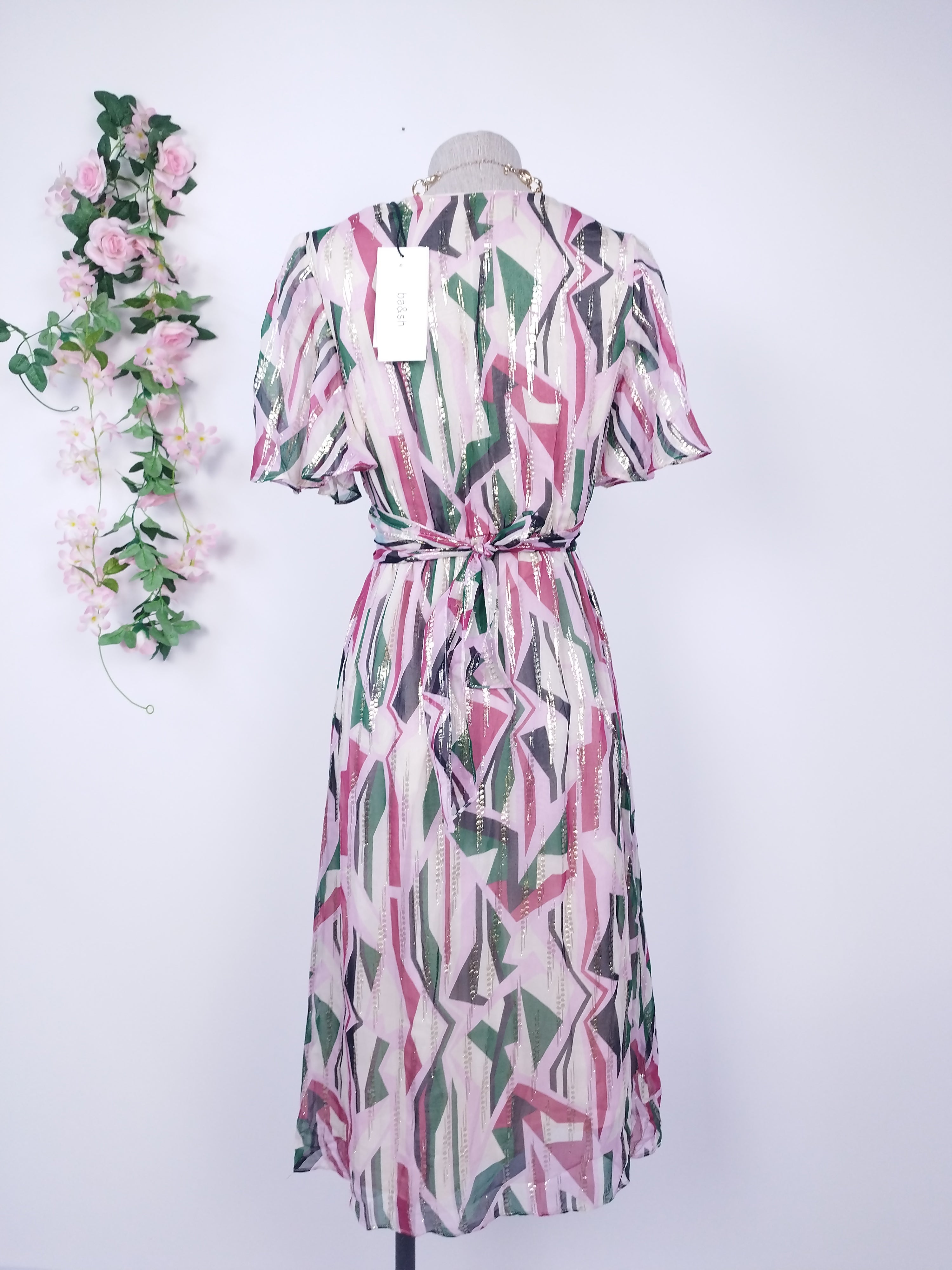 Vestido  BA & SH fiesta Largo  Cruzado