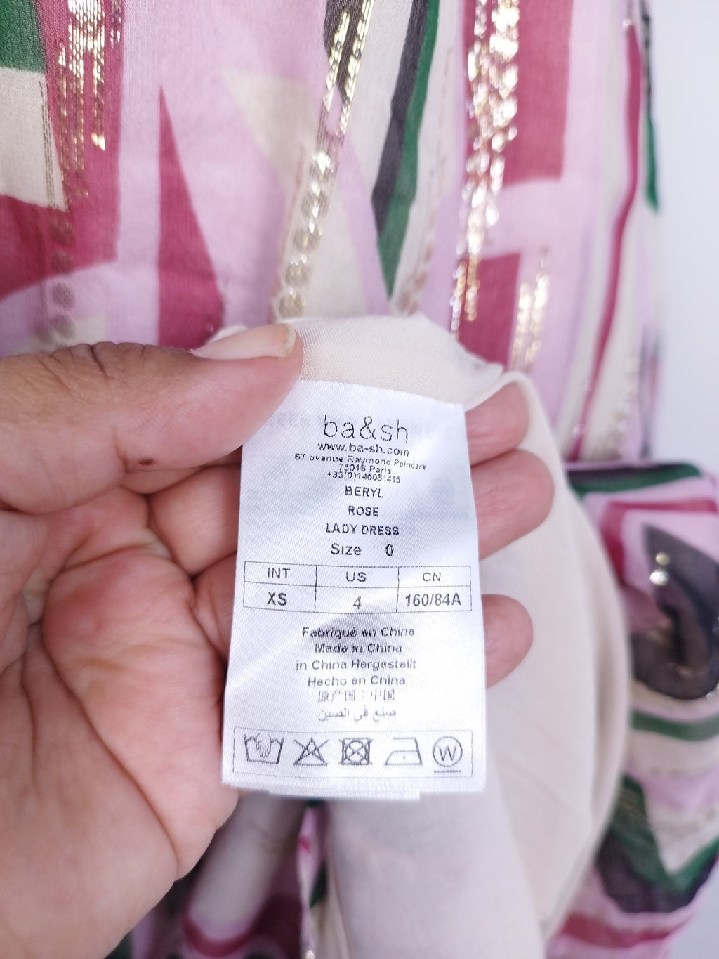 Vestido  BA & SH fiesta Largo  Cruzado