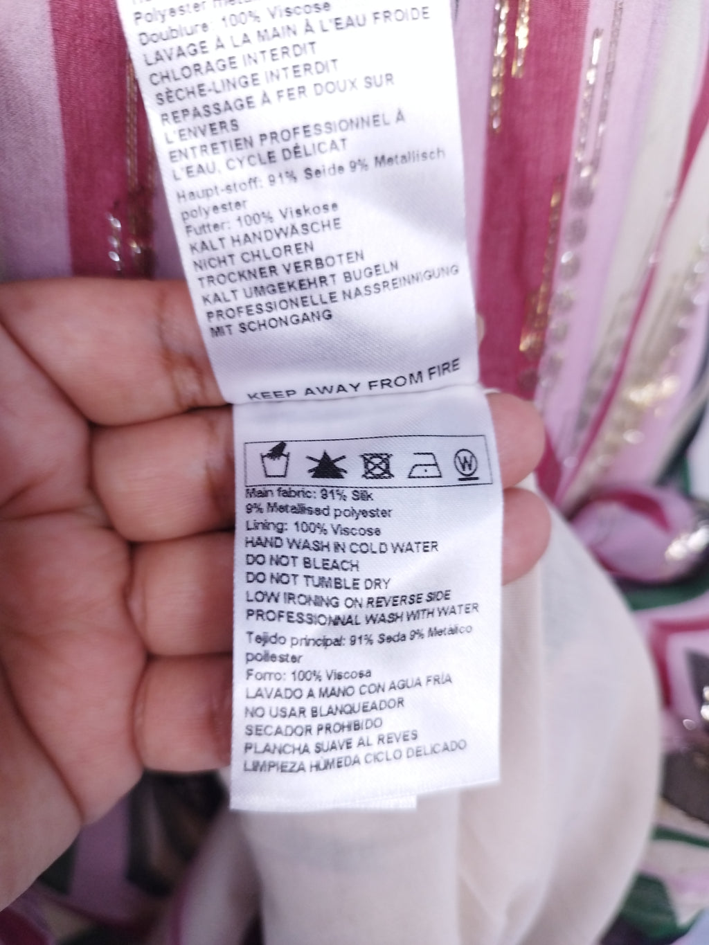 Vestido  BA & SH fiesta Largo  Cruzado